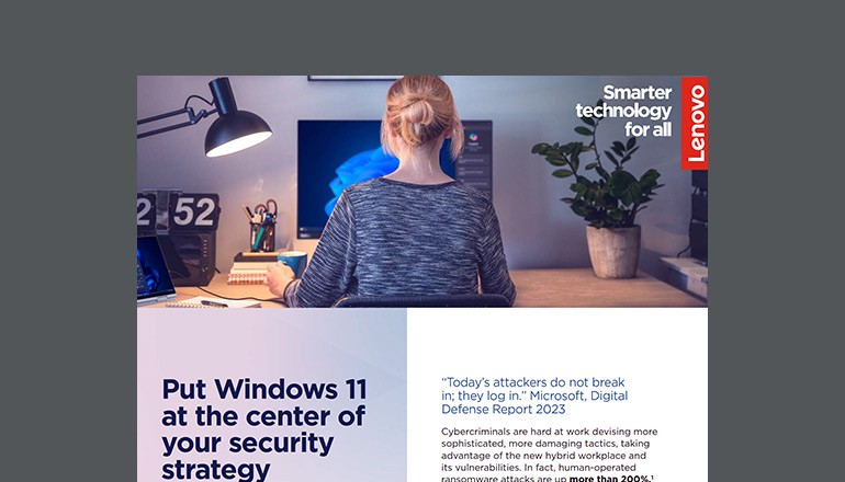Put Windows 11 at the Center of Your Security Strategy Put Windows 11 at the Center of Your Security Strategy checklist thumbnail