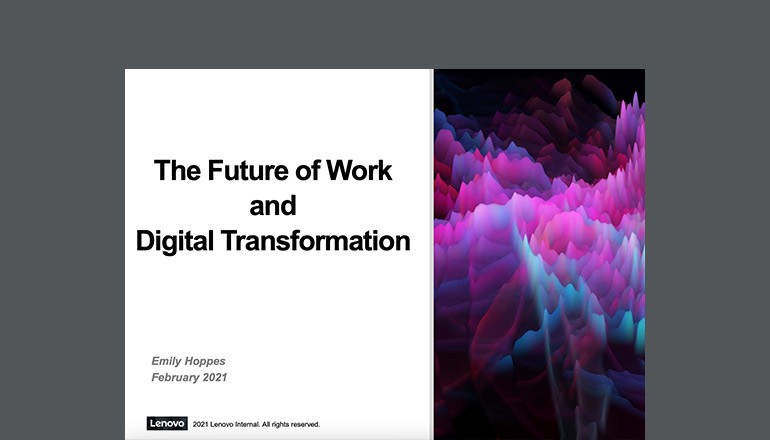 The Future of Work and Digital Transformation Thumbnail of asset available to download below