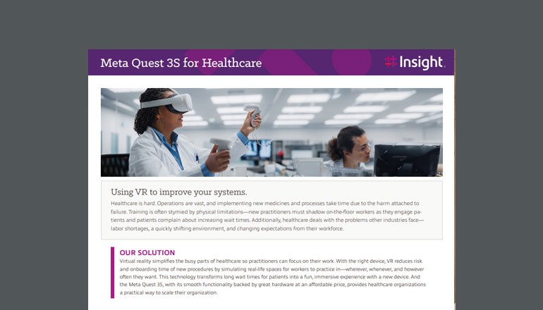 Meta Quest 3S for Healthcare Thumbnail of asset available to download below