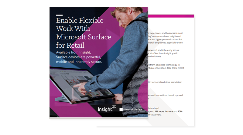 Enable Flexible Work With Microsoft Surface for Retail Thumbnail of asset available by registering to download
