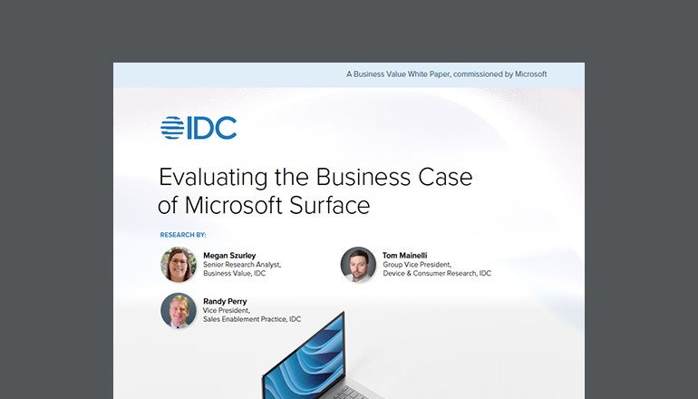 Evaluating the Business Case of Microsoft Surface Thumbnail of asset available to download below