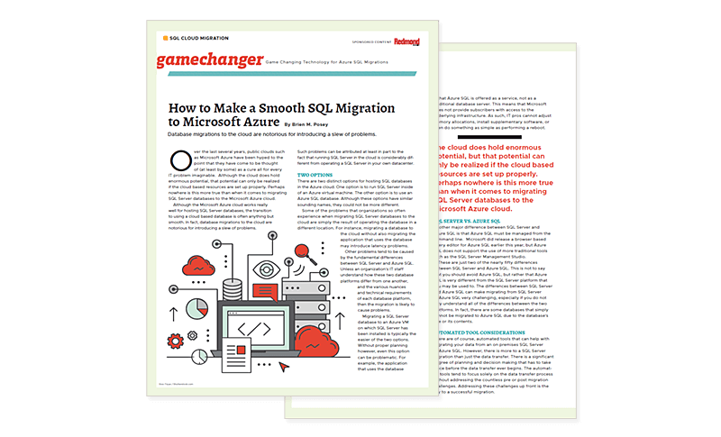Make a Smooth SQL Migration to Microsoft Azure Thumbnail of asset available by registering to download