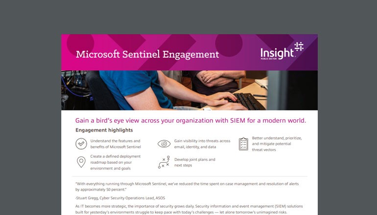 Microsoft Sentinel Engagement Thumbnail of asset available to download below