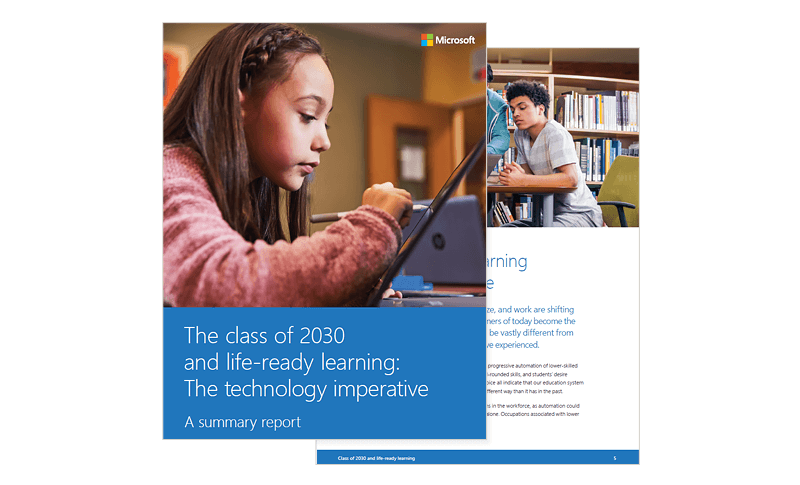 The Class of 2030 and Life-Ready Learning Whitepaper Thumbnail of asset available by registering to download