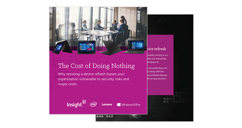 Refresh your hardware and transform your business The Cost of Doing Nothing eBook cover
