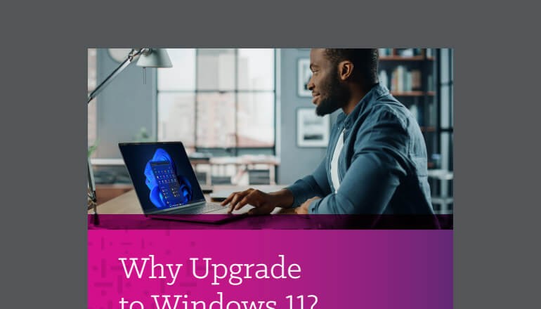 Why Upgrade to Windows 11? Thumbnail of asset available to download below