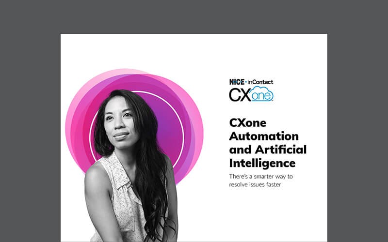 CXone Automation and Artificial Intelligence CXone Automation and Artificial Intelligence thumbnail image