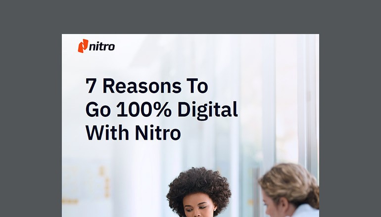 7 Reasons To Go 100% Digital With Nitro Thumbnail of asset available to download below