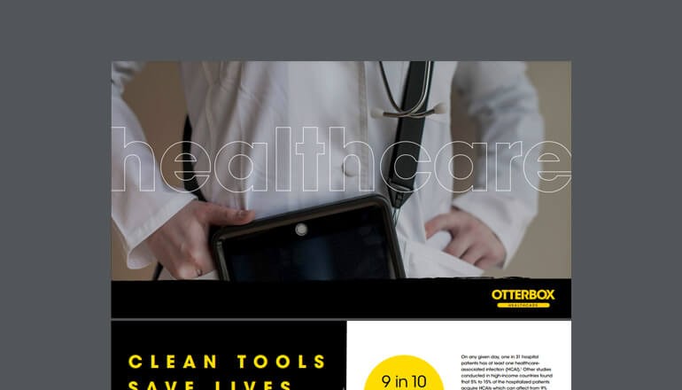 OtterBox Products for the Healthcare Industry Thumbnail of pdf available to download below