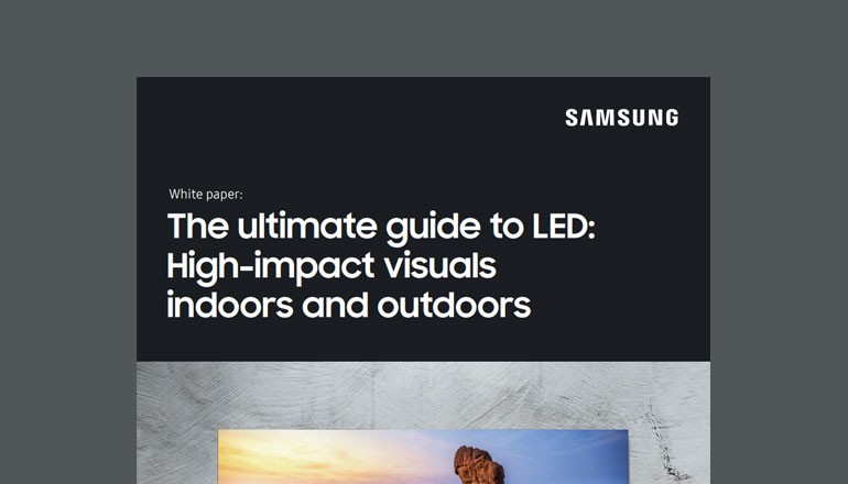 The Ultimate Guide to LED: High-Impact Visuals Indoors and Outdoors Thumbnail of asset available to download below