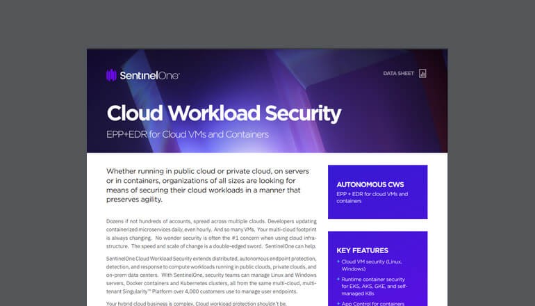 Cloud Workload Security Cloud Workload Security thumbnail