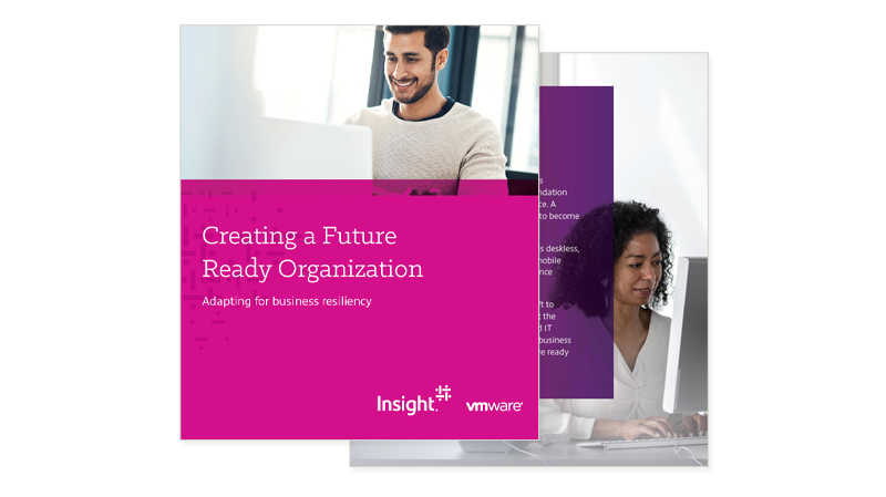 Creating a Future Ready Organization: Adapting for Business Resiliency Cover of ebook available to access by filling out the form on page.