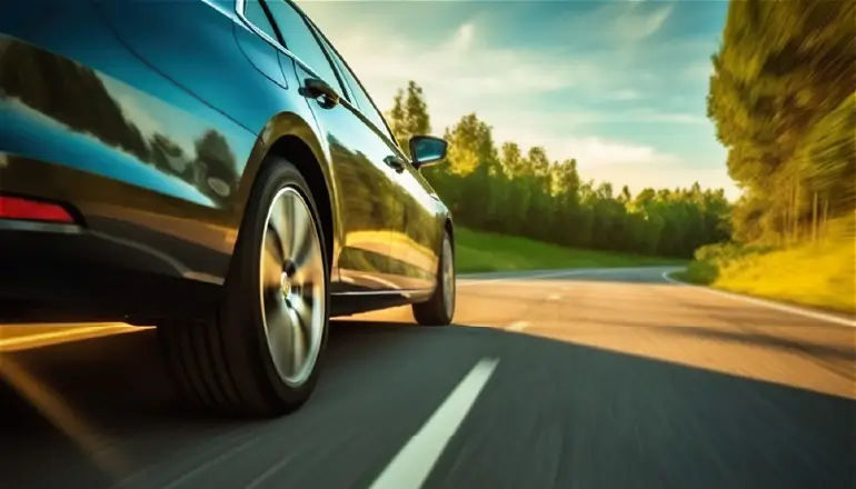 Carvana Shifts to Proactive Cloud Security With Insight Car on freeway driving