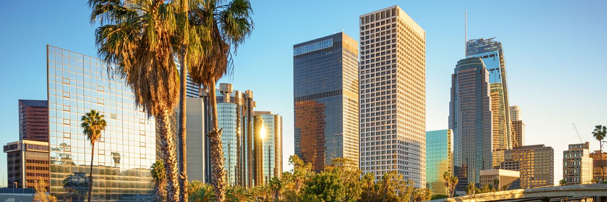 City Government Gets Expert Help Driving Costs Down With AWS Skyline view of west coast city