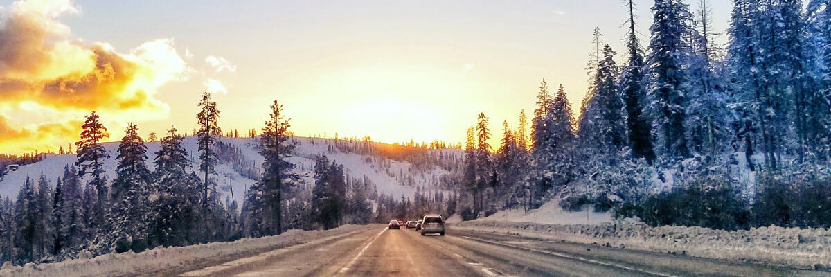 We successfully upgraded 2,200 machines across all 800 locations in only seven weeks. Cars driving on snowy road. Windows 10 upgrade, Windows 7 end of life, End of support, Software migration