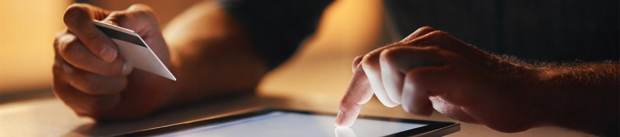 Simplify the process of procuring, maintaining and replacing the technology clients invest in Customer purchasing products online using a tablet computer