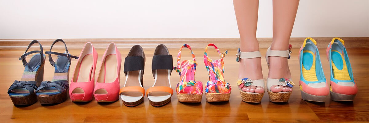 Quickly move to a new managed backup service that is supported by both on-premises and cloud-based workloads Long line of different types of shoes