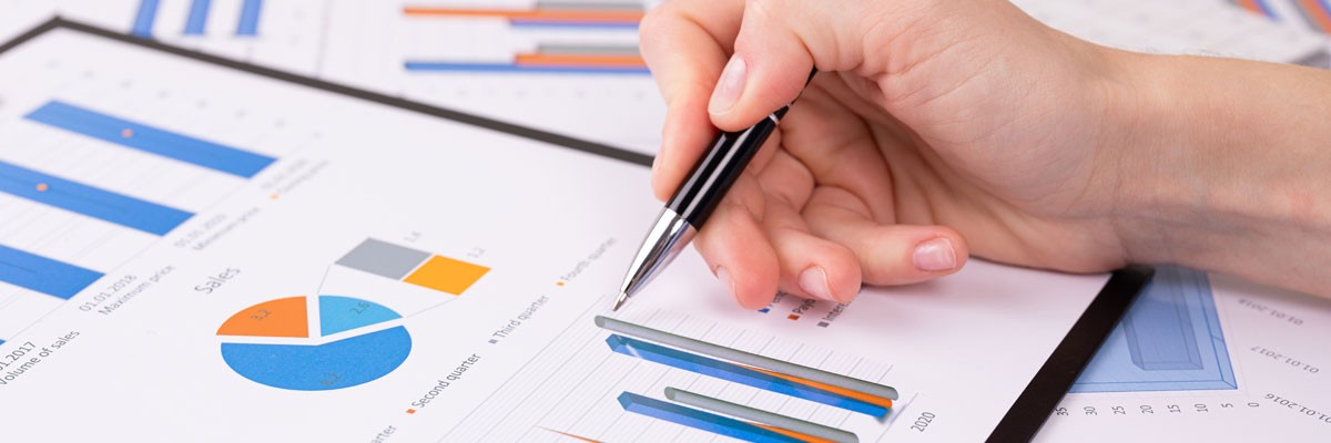 Nonprofit Research Institute Solves Cloud Security Gaps Close up of pen on papers with charts