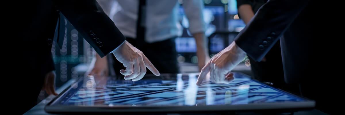 Suggest new ways to support end user State representatives use large touchscreen display