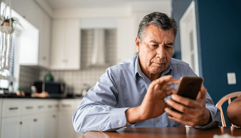 The City of Carson, CA, leads the way: transforming government with AI for citizen engagement man on his cell phone
