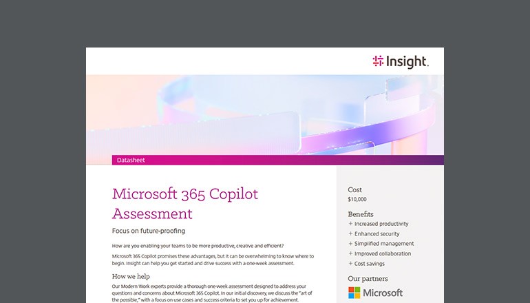 Microsoft 365 Copilot Assessment Thumbnail of asset available to download below. Copilot for Microsoft 365, AI, AI readiness, AvePoint