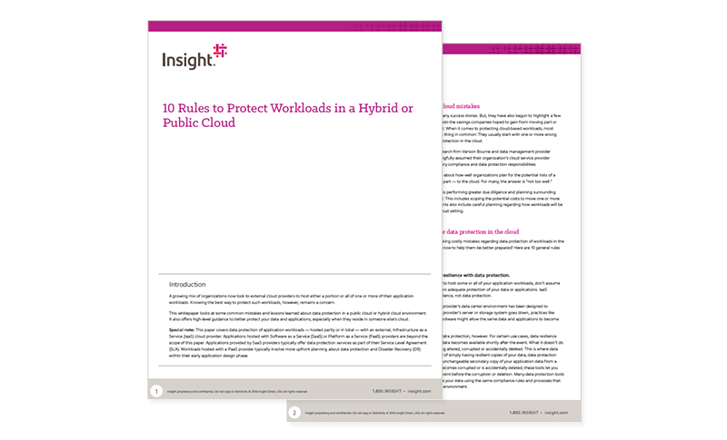 10 Rules to Protect Workloads in the Cloud 10 Rules to Protect Workloads in the Cloud cover