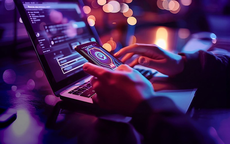 Reimagine devices and redefine work with Insight Abstract concept of AI devices