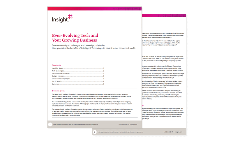 Ever-Evolving Tech and Your Growing Business Cover of Ever-Evolving Tech and Your Growing Business whitepaper