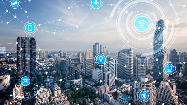 Successfully create an IoT solution that is relevant and competitive Drawing of brain with multiple touch points of IoT devices included