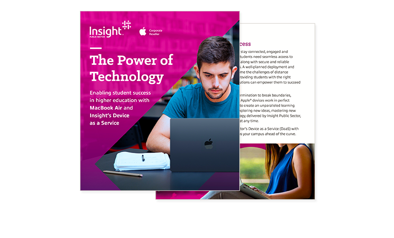 The Power of Technology ebook cover Cover of asset available to access by filling out the form on page.