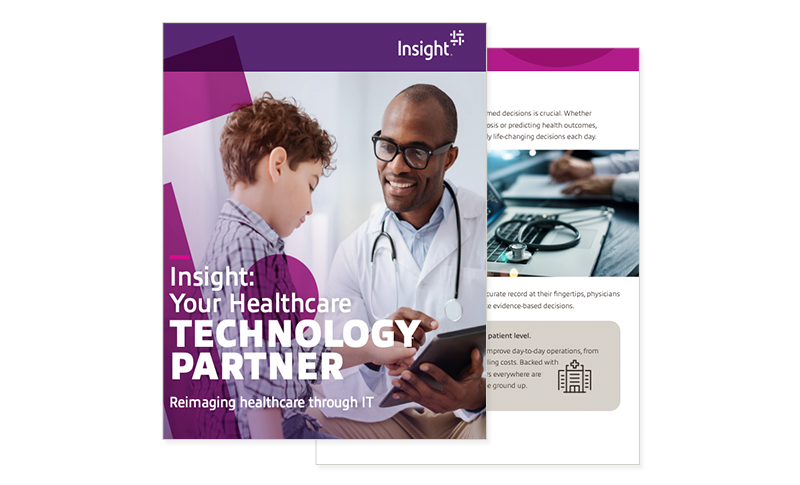 Your Healthcare Technology Provider Cover of ebook available to access by filling out the form on page.