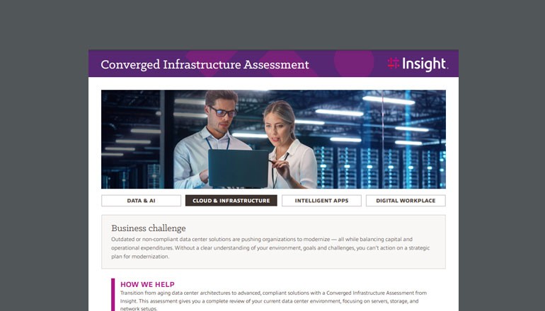 Converged Infrastructure Assessment Thumbnail of asset available to download below