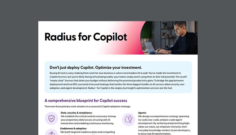 Radius for Copilot with Insight: AI with a Plan Thumbnail of asset available to download below