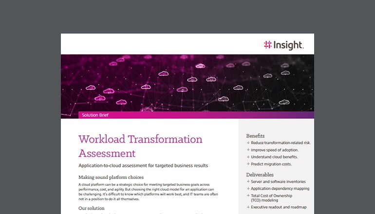 Workload Transformation Assessment Thumbnail of asset available to download below