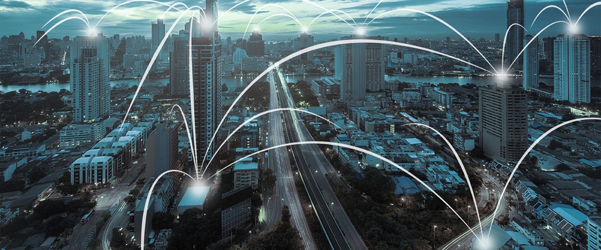 Managing dispersed workforce City landscape