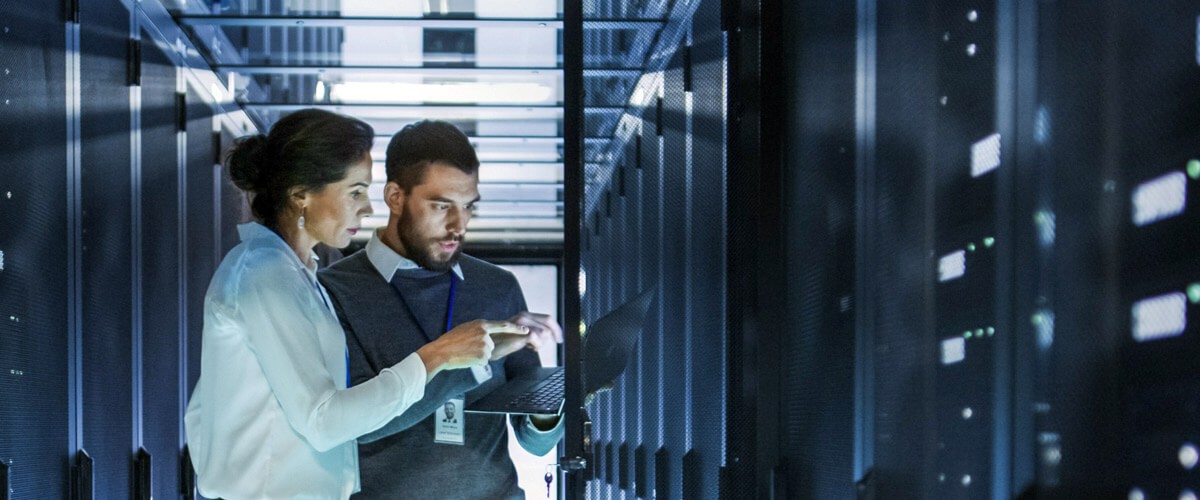 Easily navigate your cloud deployment services City at night. Cloud migration, Project management, Easy cloud deployment services