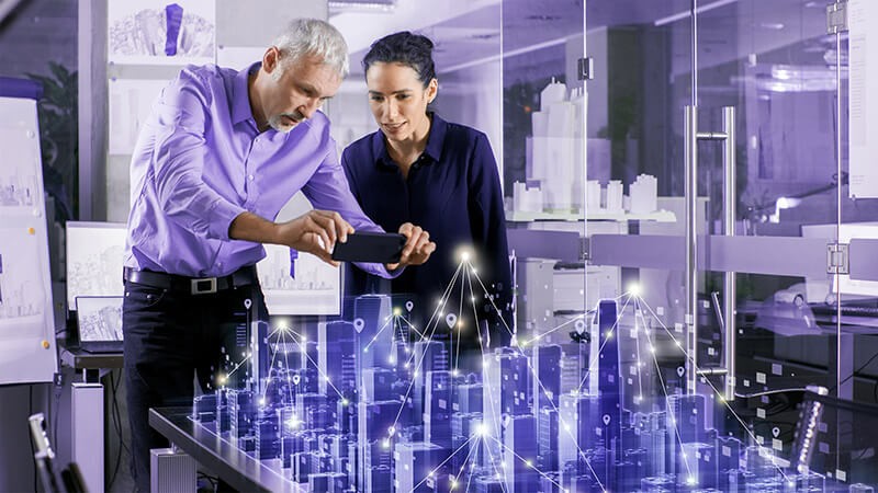 Immersive technology provides an opportunity to improve effectiveness by bringing digital information to the foreground of the real world Using augmented reality for city planning. Virtual reality, headsets, training, L&D