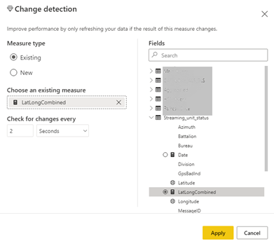 Setup dialog Supplementary chart twenty one