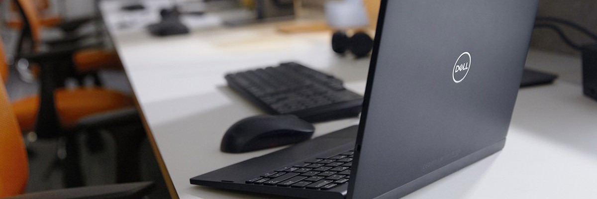 dell-laptop-general-article-cover Dell Technologies laptop in workspace