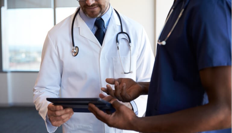 Security Solutions for Healthcare Doctors using tablet device