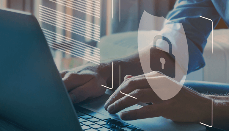 Maintaining continuity requires reliable solutions for collaboration, compliance and analytics User typing on keyboard