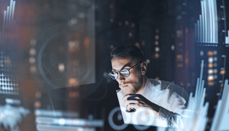 man-working-on-computer-network-graphics-thumbnail Man working at night on laptop