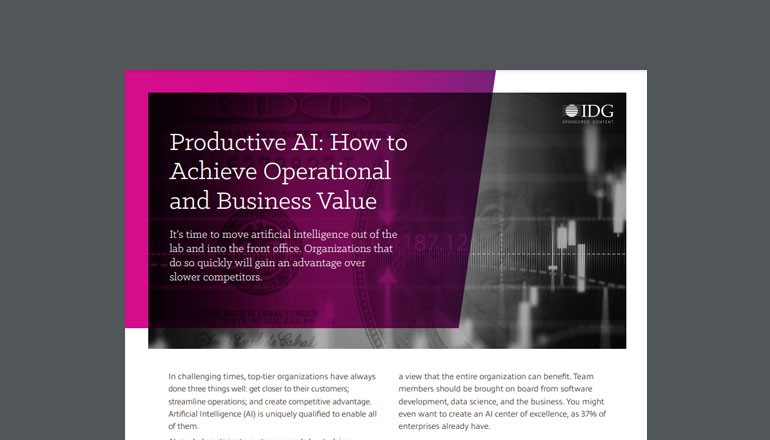 Productive AI: How to Achieve Operational and Business Value Thumbnail of asset available to download below