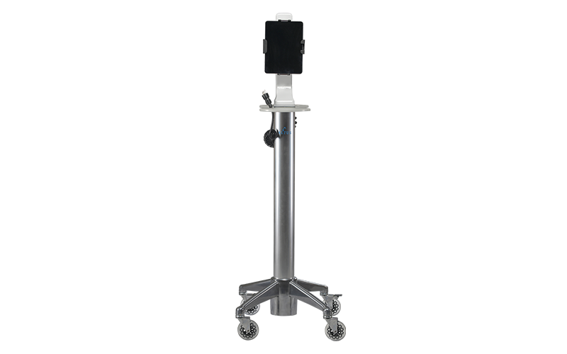 Lightweight and mobile, Altus telehealth carts fit easily into any hospital space. Tablet telehealth cart