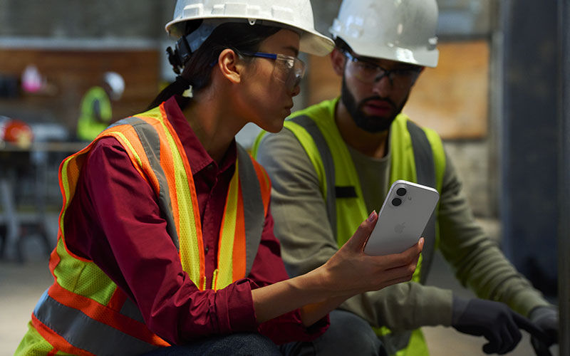Devise a next-level mobility strategy Man texting on phone
