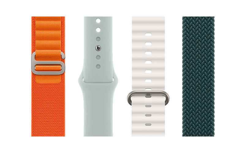 Apple Watch bands comes in various colors and styles Apple Watch bands with different styles