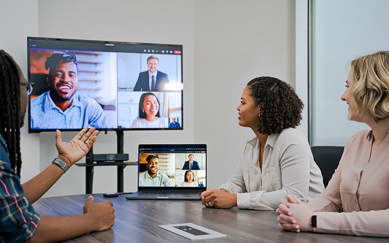 Bose Videobar VB-S Built for small conference rooms, the compact, all-in-one Videobar VB-S leverages a low-profile design