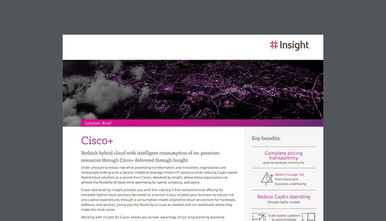 Cisco+ solution brief Thumbnail of asset available to download