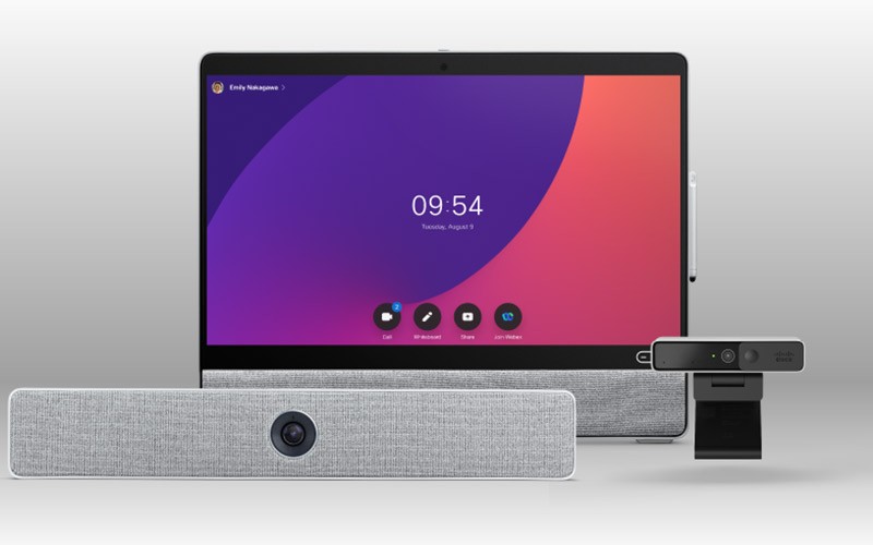 Team collaboration without interruption Webex endpoints
