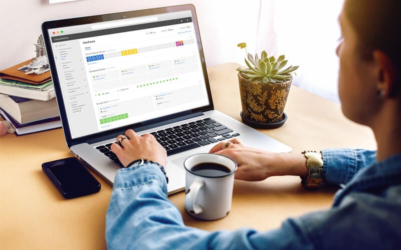 Cloudistics Launchpad Light Edition Female using Cloudistics solutioon